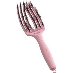 Fingerbrush - Roze - Haarborstel - Think Pink - Olivia Garden