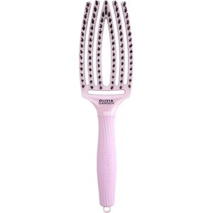 Olivia Garden - Fingerbrush Boar & Nylon Haarborstel - Ethereal Lavender - Varkenshaar en Nylon