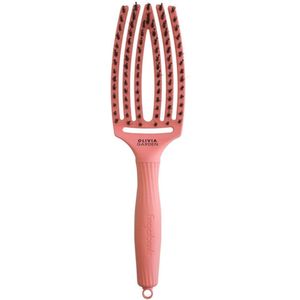Olivia Garden - Fingerbrush Care - Haarborstel - Radiant Peach - Boar & Nylon