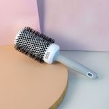 Olivia Garden - Expert Blowout Shine - Haarborstel - Wit/Grijs - 55mm