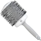 Olivia Garden - Expert Blowout Shine - Haarborstel - Wit en Grijs - 80mm