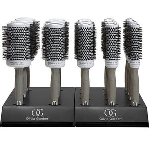 Olivia Garden - Ceramic +Ion - Haarborstel Display - 5 Verschillende Maten