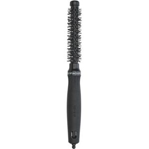 Olivia Garden Expert Blowout Shine – zwart – 15 – ronde borstel van antistatisch keramiek voor glanzend en pluisvrij föhnen