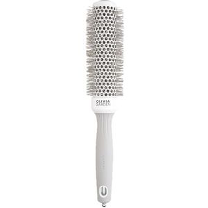 Olivia Garden Expert Blowout Speed Wit and Grijs Hairbrush 35 35mm