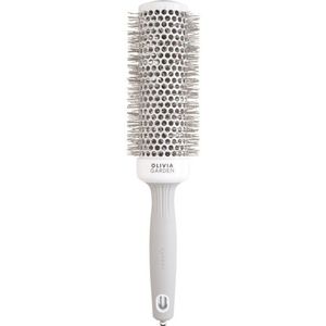 Olivia Garden Expert Blowout Speed Wavy Bristles White &amp; Grey