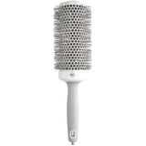 Olivia Garden Expert Blowout Speed Borstel Wavy Bristles White & Grey Brush Ø55mm