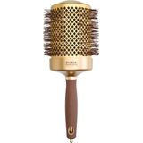 Olivia Garden - Blowout Shine Wavy - Gold & Brown - Haarborstel - 80 mm