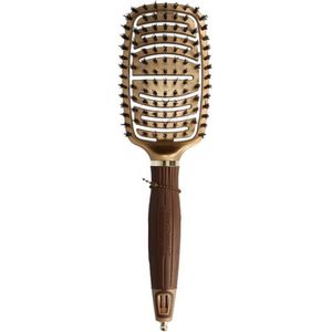 EXPERT CARE FLEX Boar&Nylon Bristles Gold&Brown