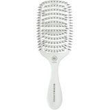 Olivia Garden ESSENTIAL CARE FLEX Medium Hair Bristles Haarborstel Ice White 1 st