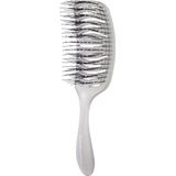 Olivia Garden - ESSENTIAL CARE FLEX - Haarborstel - Ice Grey - 1 st