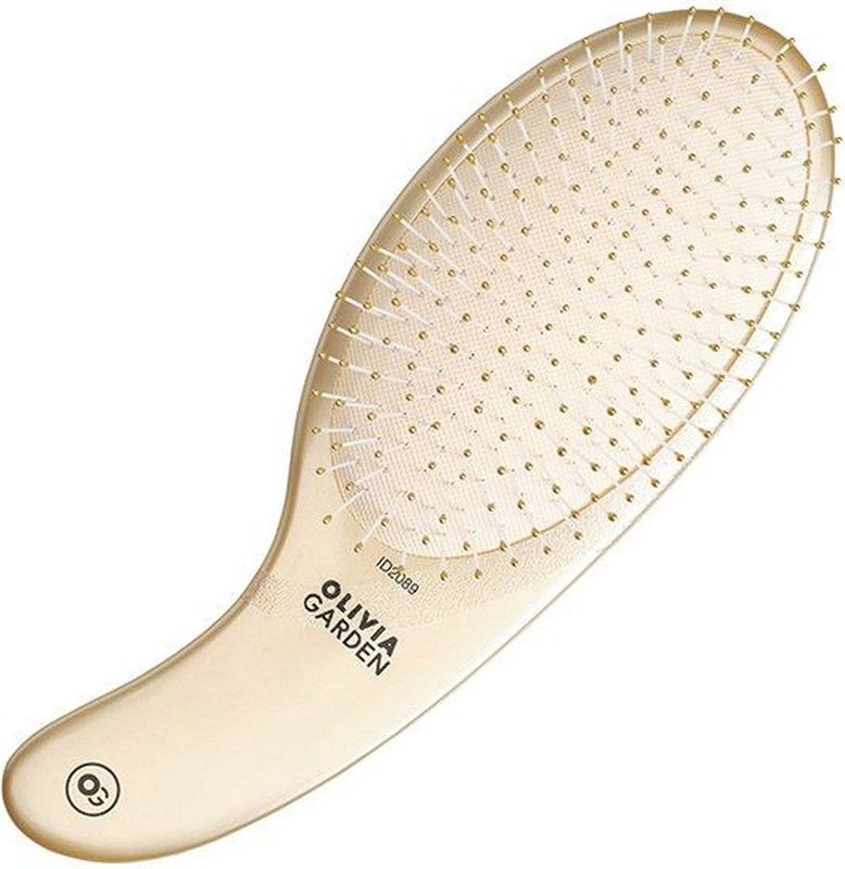 Olivia Garden Expert Care Curve Nylon Goud