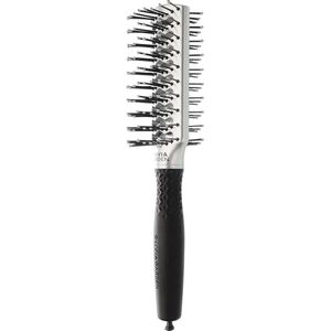 Olivia Garden - Essential Style Tunnel - Haarborstel - Zwart - Luchtdoorlatend