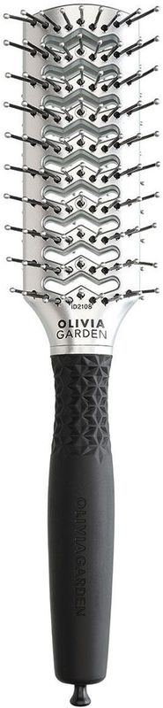 Olivia Garden Essential Style Double Tunnel Nylon/Double Silver