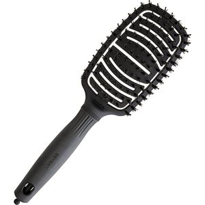 Expert Care - Flex Black Label - Haarborstel - Zwart - Nylon