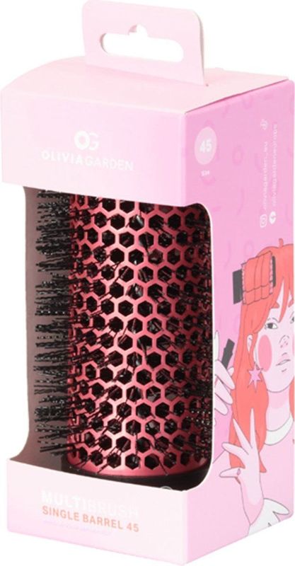 Olivia Garden - MultibrushSingle Barrel - Keramisch - 45 mm