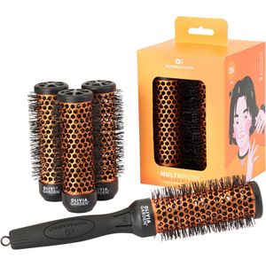Olivia Garden - Multibrush Curlers Kit - 35mm - Haarborstel