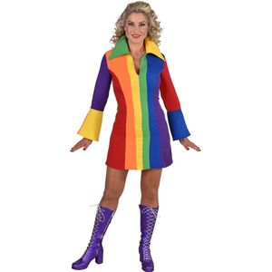 Hippie Jurk - Regenboog - Katoen - Carnaval