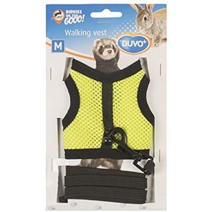 duvoplus, Wandelvest voor kleine zoogdieren, M – 7 x 10 x 2 cm, geel/groen, knaagdieren, geel/groen, knaagdieren
