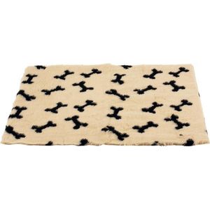 Duvo+ Furbed/Vetbed Hondenbed Hondenkleed Botjes Beige