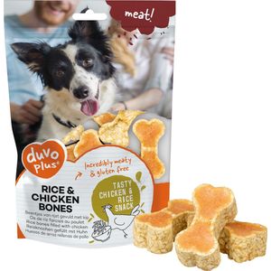 Duvo+ Rijst Benen Met Kip 140G 4St