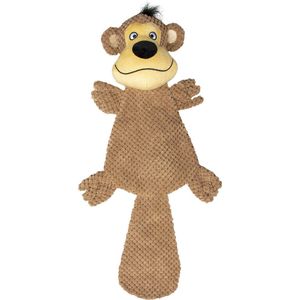 Duvoplus - Speelgoed Voor Dieren - Hond - Pluche Bever Flatty 49x25x8,5cm Bruin - 1st