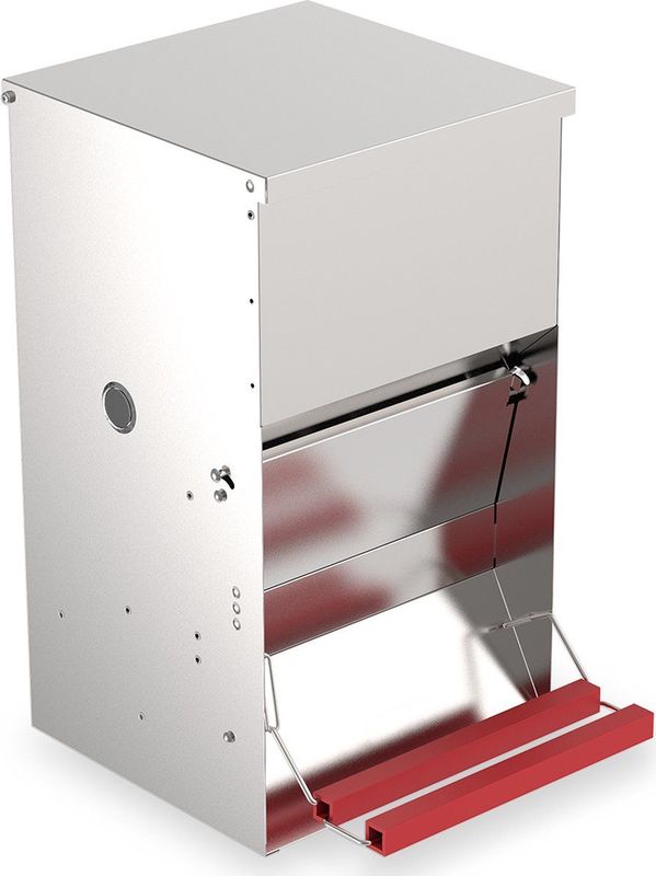Duvoplus - Voerbak - Kip - Automatische Trapbak Gegalvaniseerd 20kg - 1st