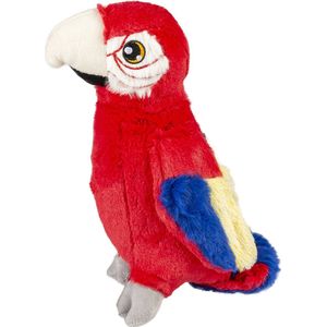 Duvoplus - Speelgoed Voor Dieren - Hond - Pluche Ara Macao Cuddle 25x10x9cm Meerkleurig - 1st