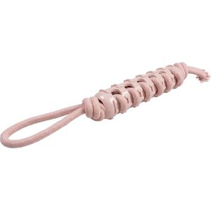 Duvoplus - Speelgoed Voor Dieren - Hond - Touw Stick Met Rubber & Lus 46x7x5cm Roze - 1st