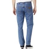 Wrangler Heren Jeans Broeken Texas regular/straight Fit Blauw Volwassenen