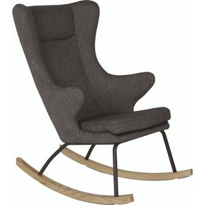 Quax Rocking Chair Adult Deluxe - Black - Schommelstoel