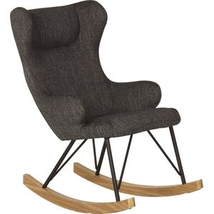 Quax Kinder-schommelstoel - Rocking Kids Chair De Luxe - Black