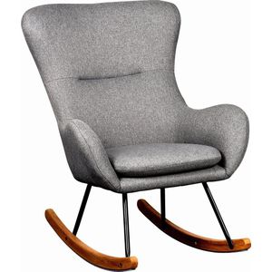 Quax Rocking Chair Adult Basic - Dark grey - Schommelstoel