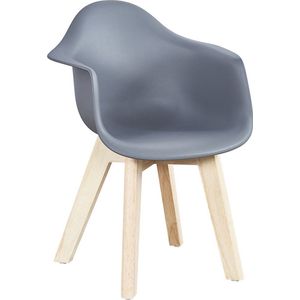 Quax Kids Chair Grey - Kinderstoel design grijs (set van 2)