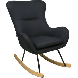 Quax Rocking Chair Adult Basic - Black - Schommelstoel