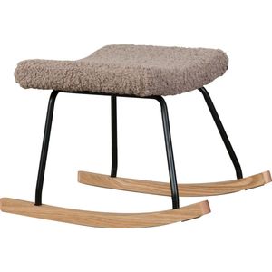 Quax Hocker voor Rocking Adult Chair De Luxe - Stone (Teddy Greige)