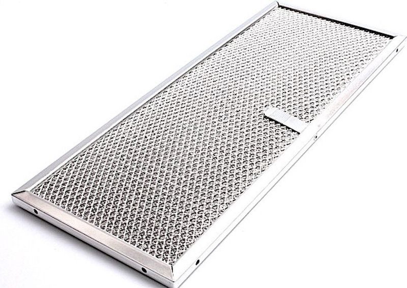 Novy - Koolstof-Metaalfilter - 387x153mm - Metaal
