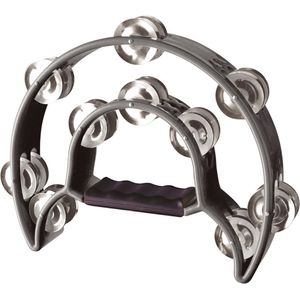 Stagg TAB-1 BK 20 Jing Cutaway Tambourine zwart