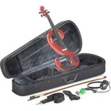 Stagg Electrische viool Rood EVN 4/4