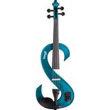 Stagg EVN 4/4 MBL Elektrische viool, metallic blauw
