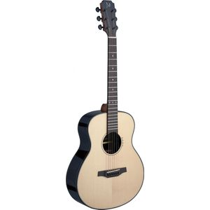 J. Neligan LYN-A Mini FI folk reisgitaar met draagtas en Fishman pickup