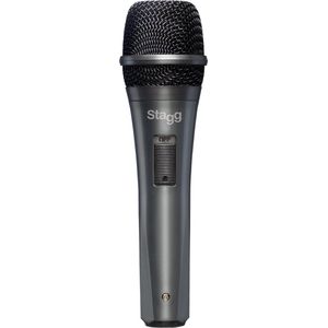 Stagg SDMP10 Multifunctionele cardioïde dynamische microfoon 3-pins XLR-aansluiting, vocale en instrumentale microfoon.