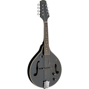 Stagg M50E BLK zwarte 8-snarige elektro-akoestische bluegrass mandoline