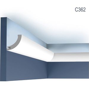 Sierlijst Origineel Orac Decor C362 LUXXUS Kroonlijst Plafondlijst voor indirecte verlichting 2 m