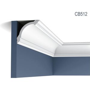 Kroonlijst Origineel Orac Decor CB512 BASIXX Plafondlijst Sierlijst 2 m