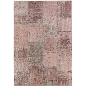 Patchwork Vloerkleed Dices - Liquid Pink 80x150 cm