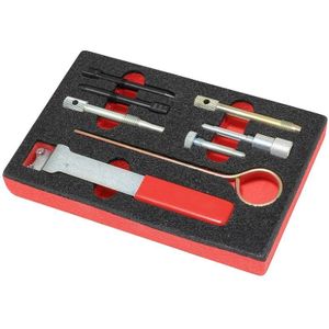 Gates - Distributieriem Set - Montagegereedschap - Zwart - 7 Onderdelen - In Koffer