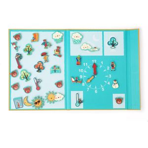 Scratch 276182298 Magnetisch leerspel, dagplanner, 1 speler, voor kinderen vanaf 4 jaar
