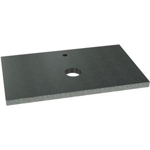 Balmani Rock enkel tablet verzoete graniet 90 x 55 cm