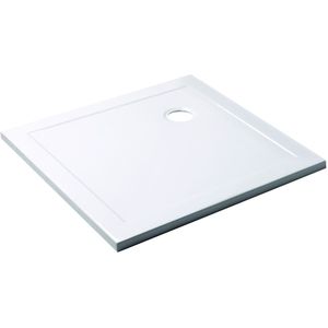 Luca Varess Soft - Douchebak - 100 x 100 cm - Acryl - Hoogglans Wit