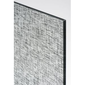 Balmani BMSS douchewand Linnen zwart 85 x 200 cm